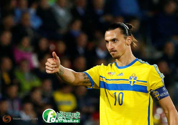 曼聯神鋒Zlatan Ibrahimovic